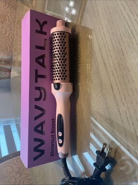 WAVYT Blowout Boost Hot Air Brush - Blush Pink